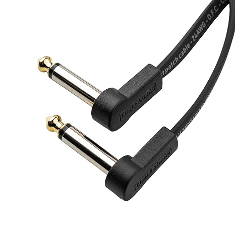 Cableworks by Gator Cases Composer Series Flat Patch Cable - 3 inch (GCWC-FPC3)