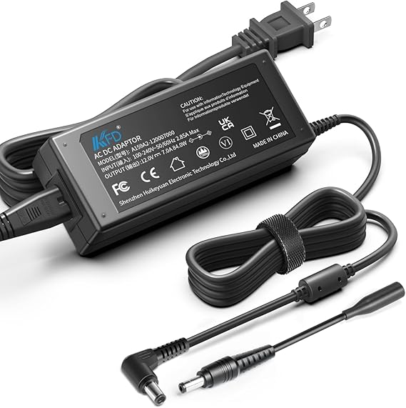KFD 90W AC Adapter Charger for Phillips Respironics DreamStation 2 CPAP BiPAP DSX510 DSX520 667P 760P 767P 457P 657P 757P PR System One 60 50 M Series DS250S 1015642 REMstar CPAP Power Supply Cord