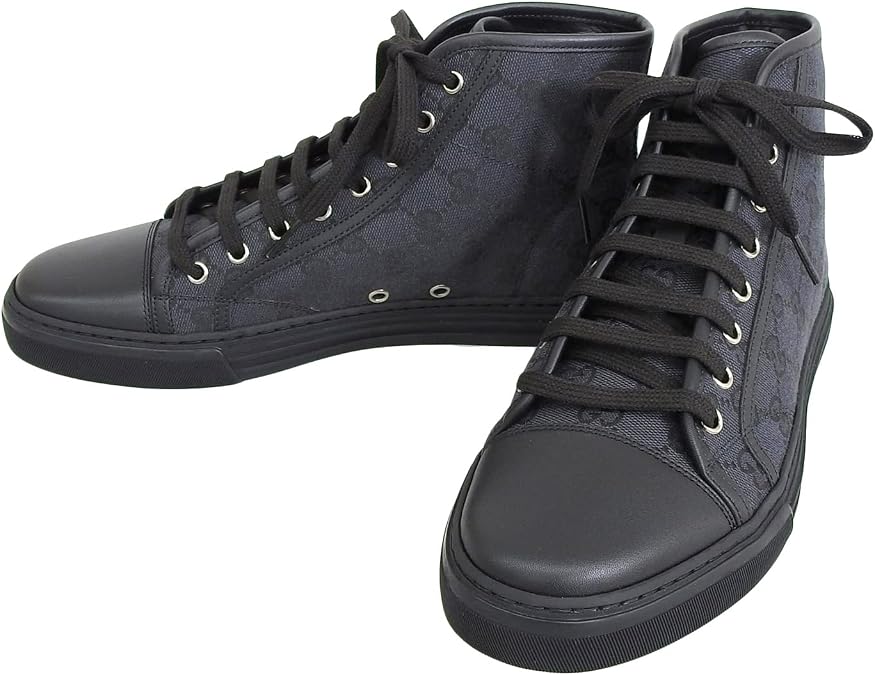 Gucci 426186 Sneakers Men's Outlet Shoes High Cut Brand Canvas