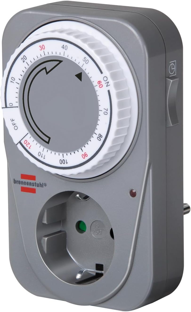 Brennenstuhl 12 Hour Mechanical Timing MC 120 Socket