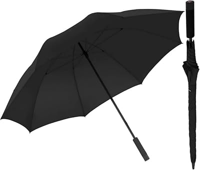 Knirps U.900 Ultra Light XXL Manual Open Close Rain Umbrella with Non Slip Handle - Extra Large Double Canopy - Lightweight, Portable Rain & Weather Protection for Adults, 107cm Diameter