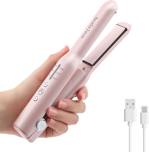 Cordless Hair Straightener Rechargeable Portbale Straightener for Travel