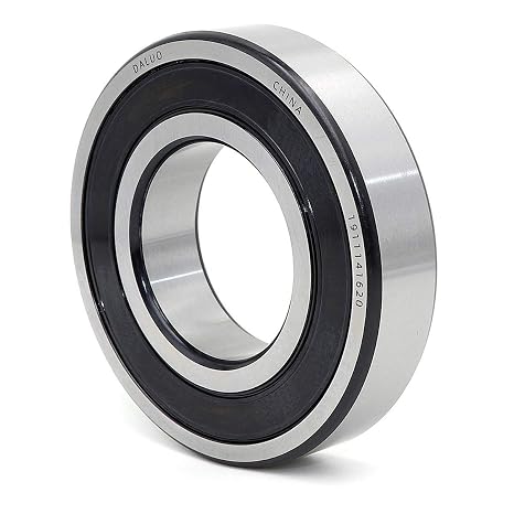 Bearings 2PCS 61901-2RS1 P5 12x24x6 ABEC-5 H Deep Groove Ball Bearing, Single Row, Sealed On Both Sides, Steel Cage, Metric