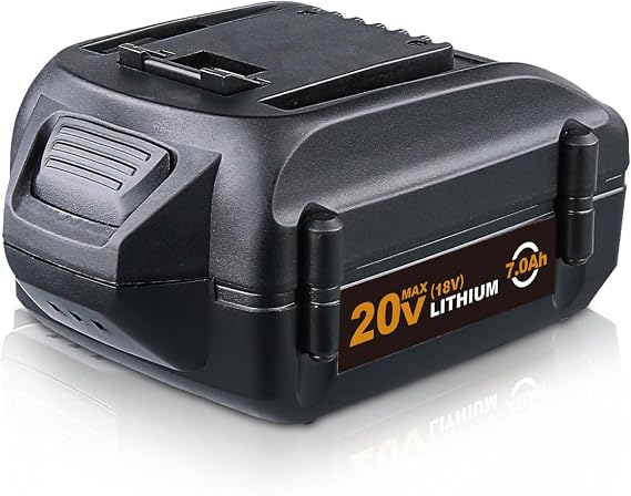 PDNation Battery 4.0Ah and Adapter Combo, Replacement for Worx 20V Battery, Compatible with Worx WA3520