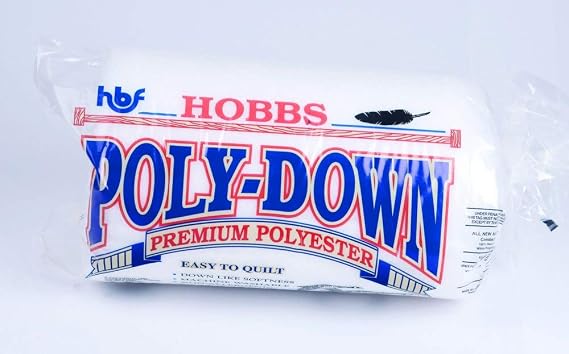 Hobbes PD90 | Polydown Queen Size Polyester Wadding | 90 x 108in