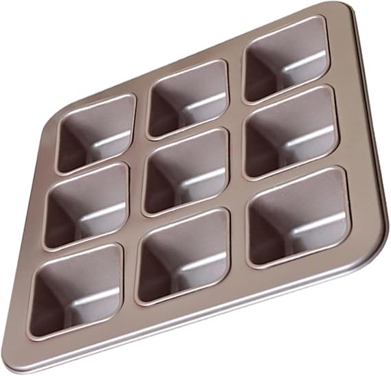 1pc Non-stick Carbon Steel Baking Pan Square Cake Mold for Versatile Baking for Cakes Roasting Chicken Meat and Vegetables for Home Bakers