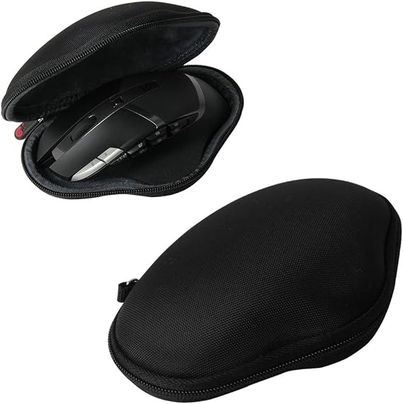 Hermitshell Travel Case for Logitech G502 / Logitech G602 /Logitech G604 Gaming Wireless Mouse (Nylon Case for Logitech 502 /G602 / G604)