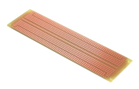 Protot BR1 Solder able PC Breadboard 1 Sided PCB Matches 830 Tie Point Breadboard with Power Rails