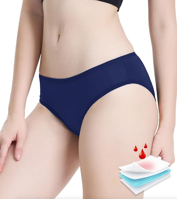 Period Swim Bottoms Leakproof Period Swimwear for Women and Teens Menstrual Swimwear Period Underwear for Swimming
