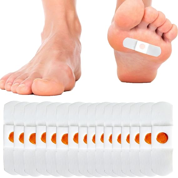 Corn Remover for Feet and Toes 25Pack Corn Removal Bandage Pads - Small Callus Treatment for All Ages