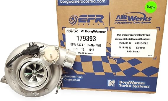 BorgWarner 179393 Turbo (EFR B2 8374 1.05 a/r VTF), 1 Pack