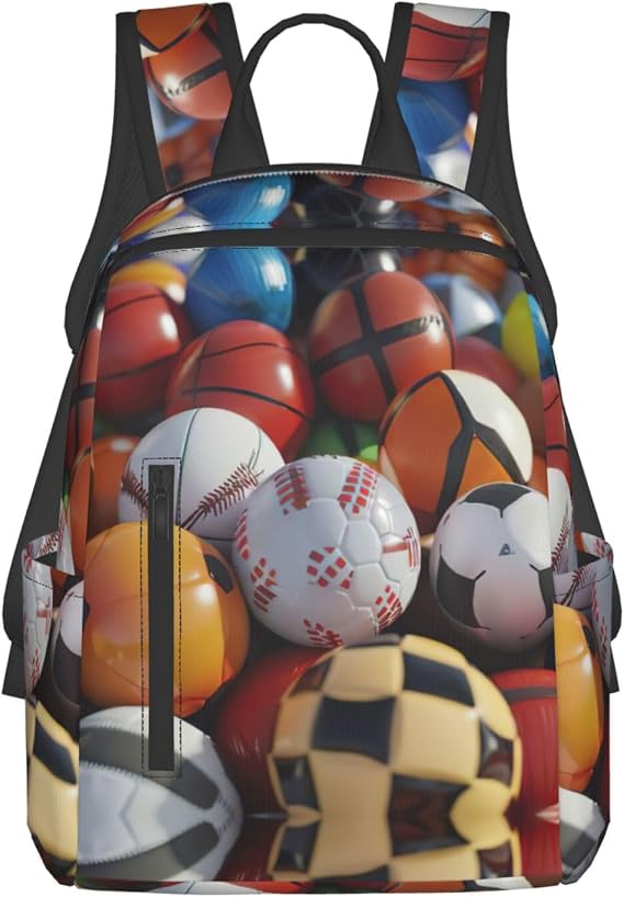 Sports Ball Lightweight Outdoor Backpack Functional Bag For Travel Work And Hiking Backpack For Men