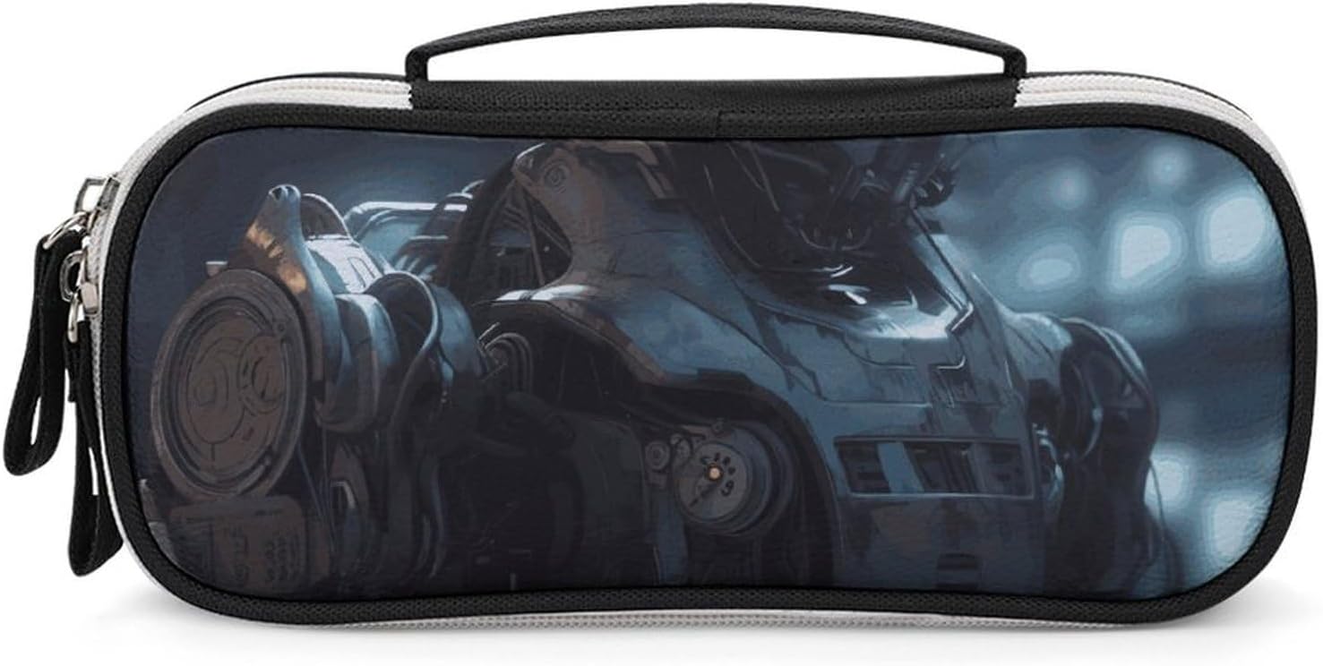Makeup Bag Makeup Organizer Future Robot Printed Travel Makeup Bag Cosmetic Bag for Women Travel Toiletry, style, One Size, Makeup Bag