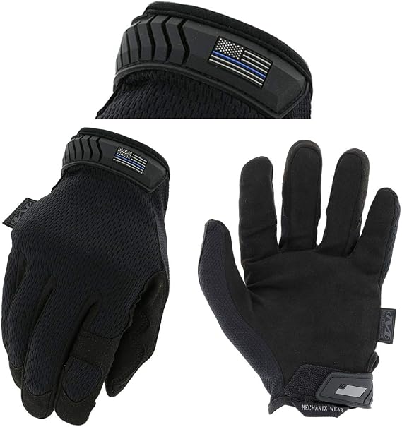 Mechanix Wear - Thin Blue Line Covert Tactical Gloves XX-Large, Black