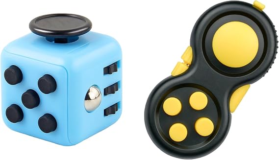 Fidget Cube, Fidget Cube, Stress Relief, Hand Play, Infinite Decompression, Toy, Fidget Cube, Button, Squeeze Time, Stress Relief, Decompression Goods, Squeeze Toy, Educational Toy, For Children and