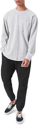 Forever 21 Mens Twill Drawstring Joggers