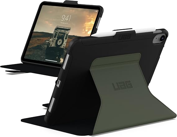 UAG Scout for iPad 11" A16 (11th) & (10th Gen, 10.9") Case, Folio Cover