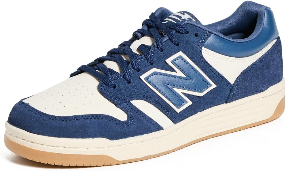 New Balance Men's 480 Sneakers, Nb Navy/Linen/Vintage Indigo