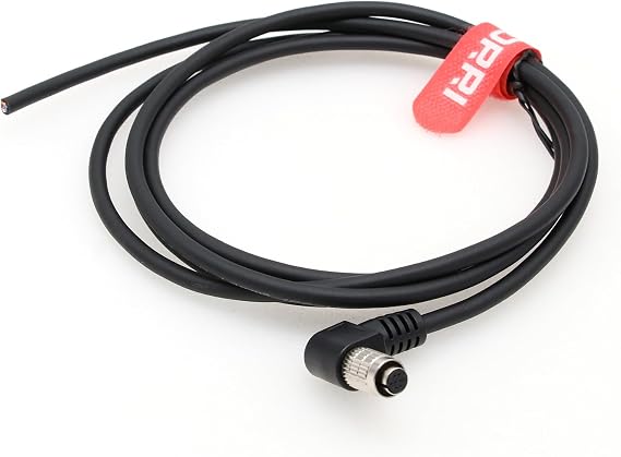 Hirose 8 Pin Female HR25-7TP-8S Right Angle to Open I/O Power High Flex Cable for Machine Vision CCD Camera