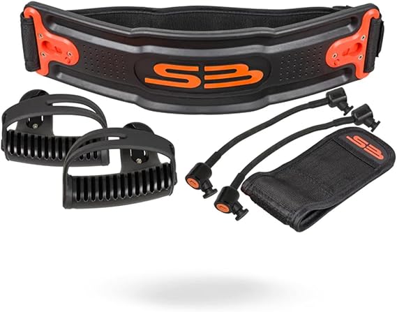 Shadowboxer Home Gym Set | Full Body Workout for Cardio, Strength & Fat Loss | Ergonomic Handles & Adjustable Belt