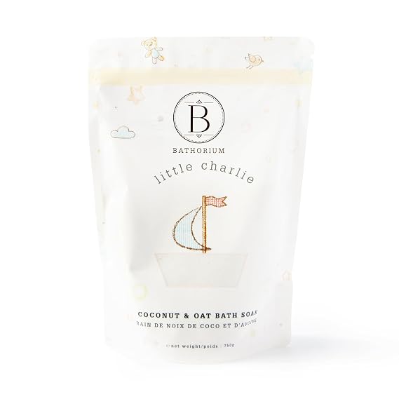 Bathorium Little Charlie Baby Bath Soak, Fragrance-Free, 26 oz