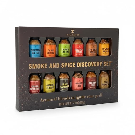 12 Pack Spices Gift Set Essential Seasoning Collection with Spice Jars Kitchen Spice Rack Must-Have Ideal Home Essentials for Cooking, Grilling & Everyday Meals