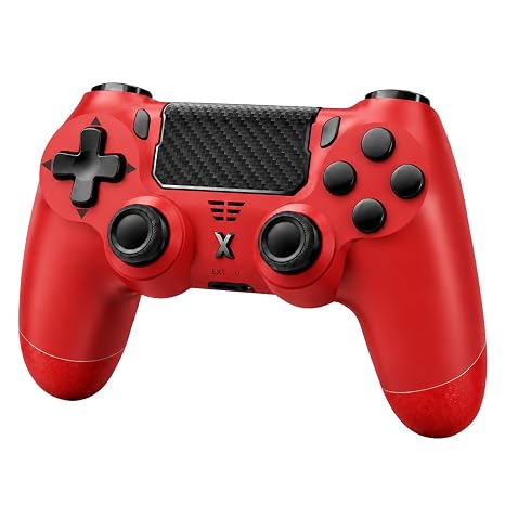 BJXOZ Wireless Controller for PS4 Controller, Gamepad with Dual Vibration