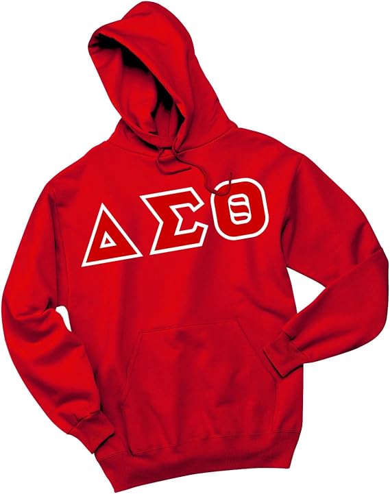 Delta Sigma Theta Letter Hoodie