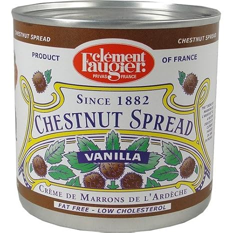 Gourmet Chestnut spread from France Vanilla 17.5 oz (PACK OF 3)