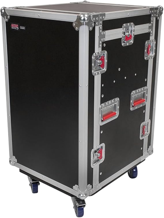 Gator 10U Top, 12U Side Audio Road Rack Case (G-TOUR 10X12 PU)