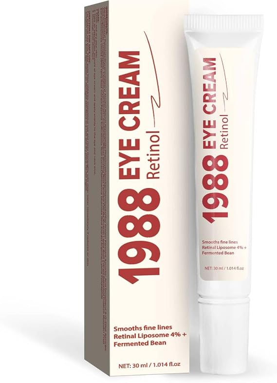 Retinol Eye Cream – Anti-Ageing Eye Treatment for Dark Circles | Fine Lines & Puffiness, Firming & Hydrating Under Eye Cream for All Skin Types 30ml