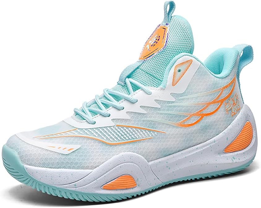 Basketball Shoes for Men Women - Breathable Non-Slip High Tops with Lockdown Support & ENRG-XE Midsole - Indoor/Outdoor Court Sneakers