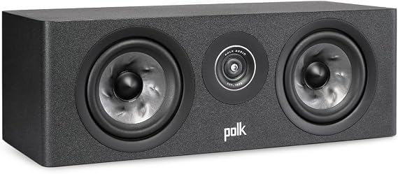 Polk Audio Reserve R300 Compact Center Channel Speaker, Black