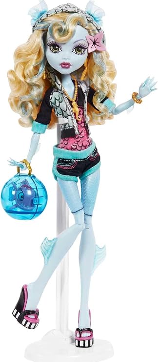 Monster High Lagoona Blue Boo-Original Cree Production Doll with Doll Stand & Accessories