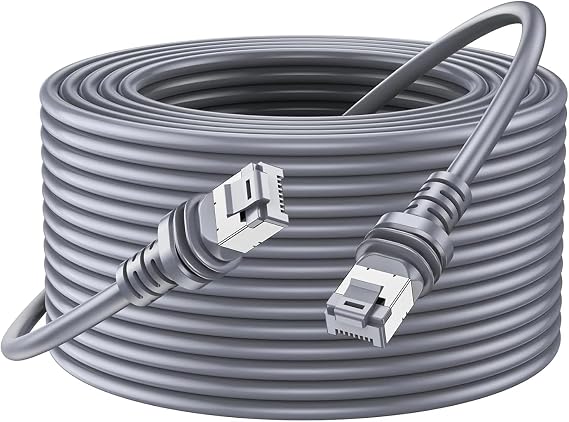 Starlink Standard 4/4X/Mini/V3 Ethernet Cable 46M Starlink Standard Flat Mini Extension Cable Starlink Standard Mini Ethernet Cable 3rd Generation Standard LAN Cable Starlink Standard Mini 60m 46m 23m 10m 2m Ethernet Cable Cat6 Cable RJ45 Cosmic3C