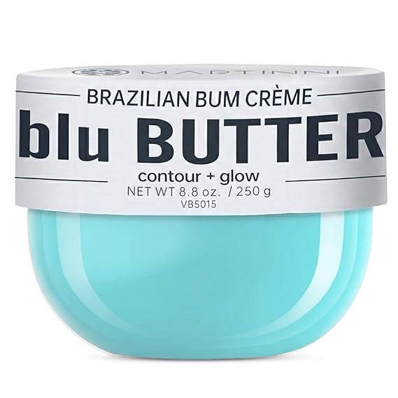 Martinni Brazilian Bum Cream 8.8oz | Cellulite Booty Cream for Firming, Hydrating & Contouring | Smoothing Body Butter with Brazil Nut, Shea Butter & Vita Blu Complex | Lifts, Tightens.