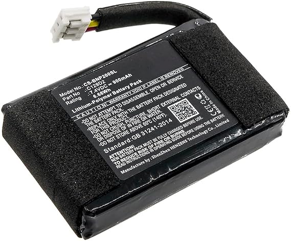 Replacement Battery for Bang & Olufsen BeoPlay P2,PN:C129D2,900mAh