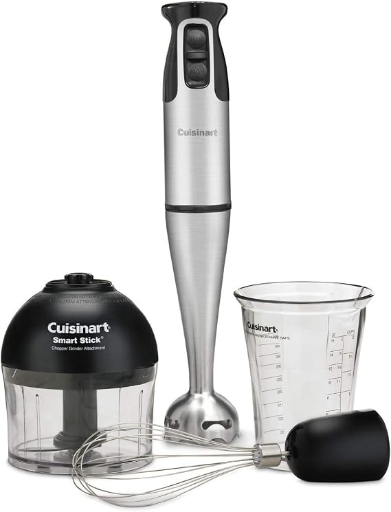 Cuisinart CSB-79 Smart Stick 2 Speed Hand Blender, Stainless Steel/Black