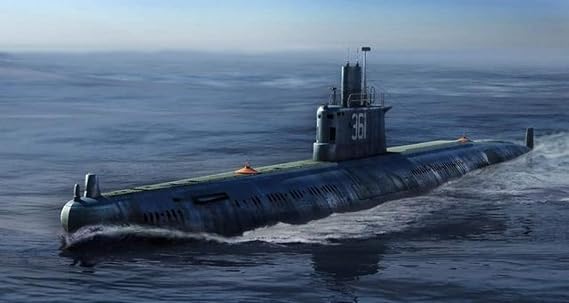 Hobby Boss Plan Type 035 Ming Class Submarine Boat Model Building Kit