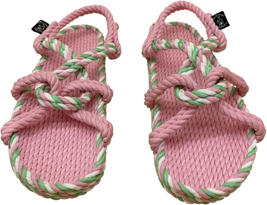 Nomadic State of Mind Rope Sandals, Mountain Momma Sandals For Men and Women, Unisex, Handmade Shoes, Straw Sandals