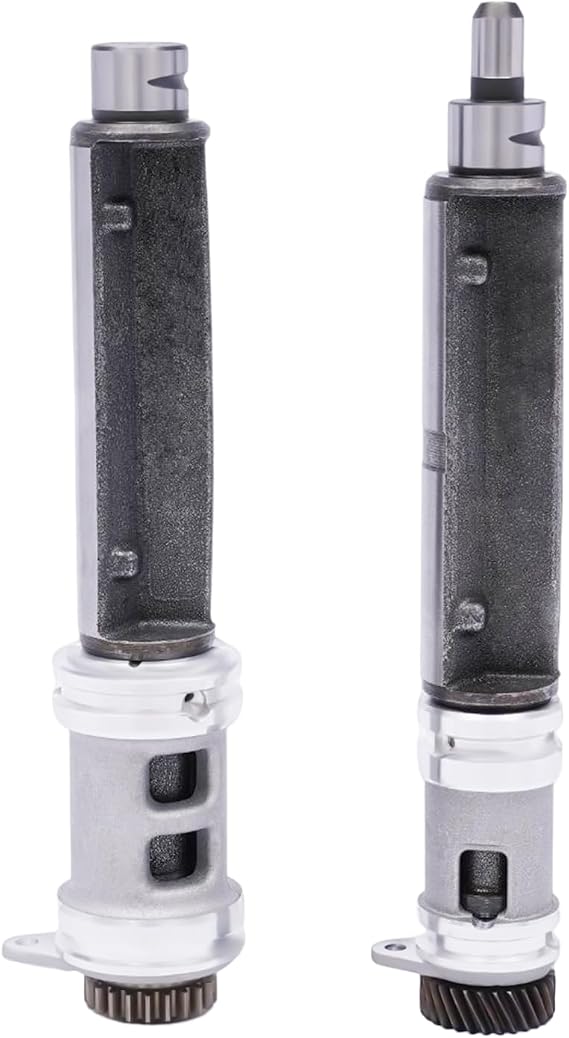 Engine Balance Shaft, Engine Balance Shaft Kit, Direct Replacement Engine Balance Shaft, Silver, Black