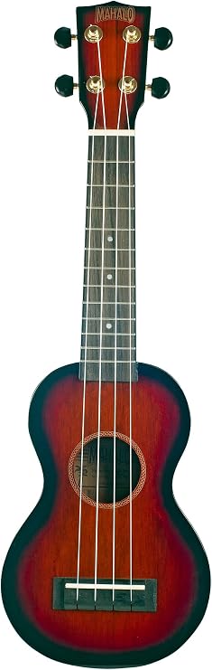 Mahalo Ukuleles MJ13TS Java Series Soprano Ukulele