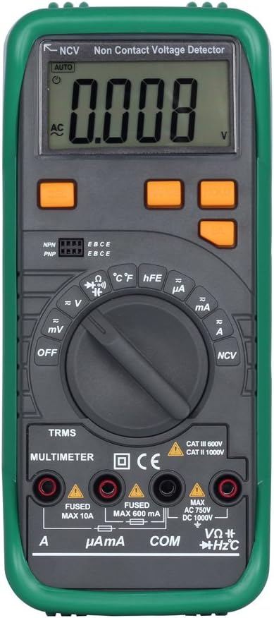 Mastech MS8268 Series Digital AC/DC Auto/Manual Range Digital Multimeter