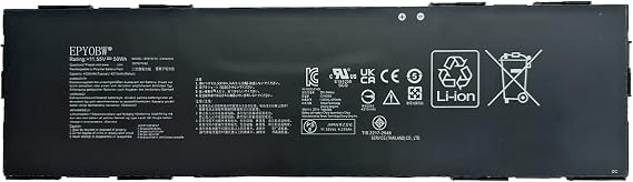 C31N2005 Laptop Battery 50Wh 4335mAh 11.55V 0B200-03810000 | Compatible with ASUS Chromebook CX9 CX9400CEA / CX3 CX3400FMA / ExpertBook B3 Flip B3402 / B5 OLED B5602CVA Series