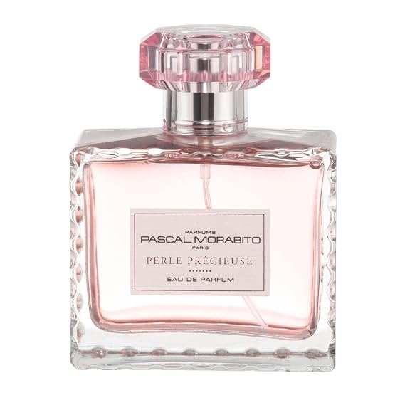 Pascal Morabito - Perle Precieuse- 3.4 Oz Eau De Parfum - Fragrance Mist For Women - Powdery Floral Musk Scent - Perfume Spray With Mandarin, Pear, Rose, Musk, Vanilla Accords