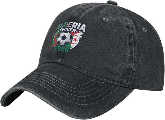Cowboy Hat Baseball Cap Vintage Washed Adjustable Hat for Men Women Black