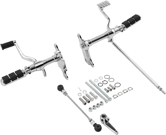XFMT Compatible withward Controls Kit Pegs Levers Linkage Compatible with Harley Sportster XL 883 1991-2003