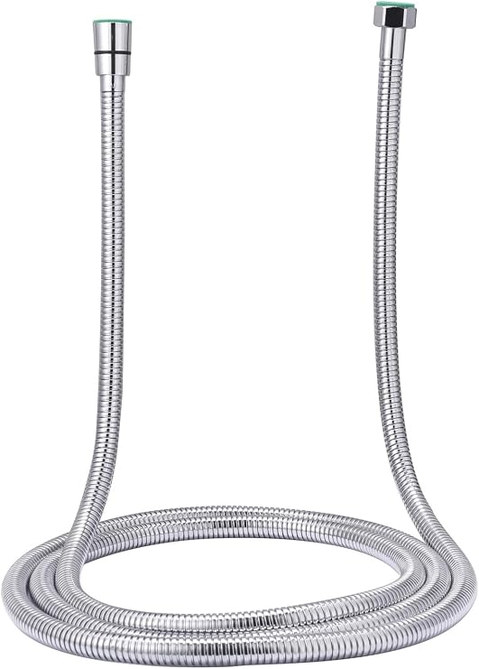 SR SUN RISE Flexible 304 Stainless Steel Shower Hose, 96 Inch, Chrome