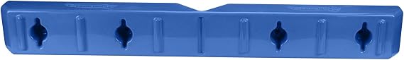 Dockmate 48 in Straight or Corner Dock Cushion, UV-Resistant Vinyl, Blue | Dual-purpose design adapts to dock configurations, inflation valves for adjustment, stainless steel hardware, 4 x 6 x 48 in