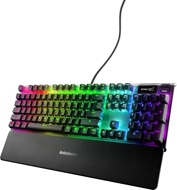 Steelseries Apex Pro Mekanik Gaming Klavye, Ayarlanabilir Omni Switch, Oled Ekran, İngilizce QWERTY